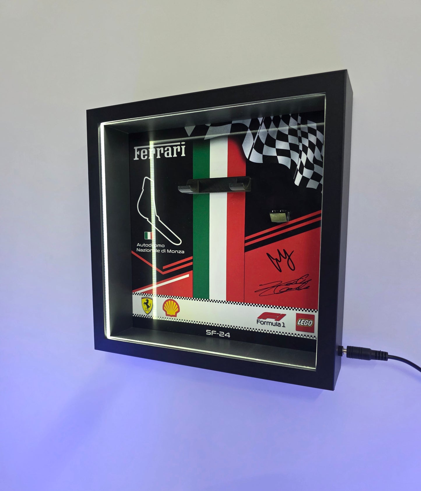 Forma 1 Lego Led képkeret dekor