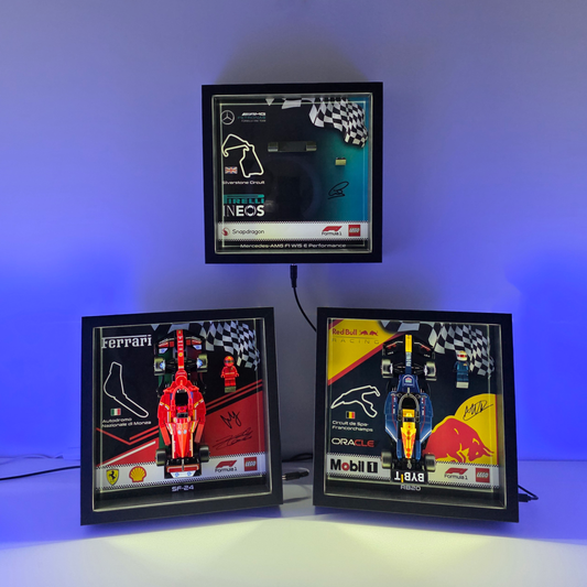 Forma 1 Lego Led képkeret dekor